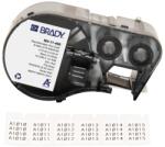 Brady M4-11-498 / 170785, 19.05 mm, Vinil, imprimare neagră / fundal alb (170785)
