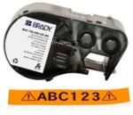 Brady M4C-750-595-OR-BK / 170828, 19.05 mm x 7.62 m, Vinil, imprimare neagră / fundal portocaliu (170828)