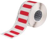 Brady HCM-75x25-B7643-RD / 620343, Marcaje pentru cabluri termocontractabile THT, 75.00 mm x 25.00 mm (620343)