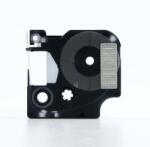 Compatibil Banda compatibila Dymo 45020, S0720600, 12mm x 7m text alb / fundal transparent (45020)
