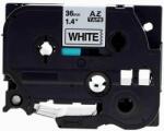 Compatibil Banda compatibila Brother TZe-V261, 36mm x 5, 5m, text negru / fundal alb, vinil (TZe-V261)