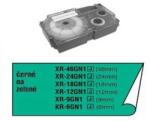 Casio XR-6GN1, imprimare neagră/fundal verde, nelaminată (XR-6GN1)