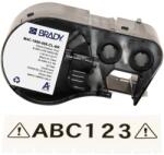 Brady M4C-1000-595-CL-BK / 170838, 25.40 mm x 6.10 m, Vinil, imprimare neagră / fundal transparent (170838)