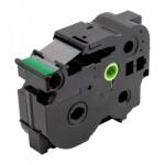 Compatibil Banda compatibila Brother TZ-S751 / TZe-S751, 24mm x 8m, extr. adh. text negru / fundal verde (TZe-S751)