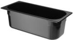 HENDI 807033 polikarbonát fagylalttégely - 5 l, 360 × 165 × 120 mm, fekete (807033)