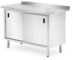 HENDI 811665 hegesztett tolóajtós munkaasztal - 1200 × 600 × 850 mm (0811665)