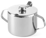 Hendi 452103 rozsdamentes cukortartó csuklós fedéllel - 0, 3 l, Ø 85 × 80 mm (452103)