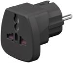 GOOBAY Adaptor priza universal world->EU (ADAPT-PLUG-UNIV/EU/BK-GBAY)