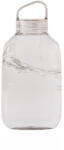 EQUA Flat Bottle lapos kulacs, opálszürke - 500 ml