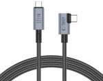 Tech-Protect UltraBoost Max L USB 4.0 8K 40Gbps USB-C PD 240W 150cm kábel, szürke