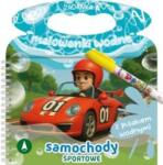 Wioleta Żyłowska Zadanka & malowanki wodne. Samochody sportowe