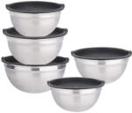 Cheffinger CF-MXB5 Rozsdamentes acél tál készlet tetővel 10 részes rozsdamentes acél tál (CF-MXB5)
