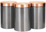 Berlinger Haus BH/6273 szürke-rosegold 3 részes tároló szett (BH/6273)