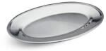 Victor V155-12 rozsdamentes ovális tálca, 12" (30 cm), Fényes ezüst (V155-12)