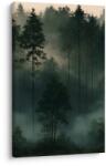 Dovido Tablou pădure liniștită în ceață - 100x150