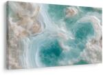 Dovido Tablou armonie din onix turcoaz - 30x20