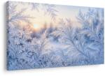 Dovido Tablou flori de gheață ale dimineții de iarnă - 150x100