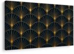 Dovido Tablou model art deco auriu - 90x60