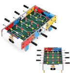 Ecotoys Masa de fotbal Ecotoys, metal, lemn, tablou scor, 70x35x20 cm KID013586