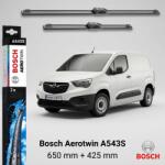 Bosch Ștergătoare Opel Combo E K9 utilitară din 09.2018 | A543S - BOSCH (BA543SCOMBOEVAN)