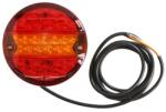 WAŚ Lampa Stop Spate Dreapta/Stanga Led 12/24v Rosu cu Semnalizare cu Lumini Frana Lumini Parcare/Pozitie fara Reflector (232W19D)