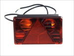 WAŚ Lampa Stop Spate Stanga 24v Lampa Anti-ceata cu Iluminare Numar de Inmatriculare Reflector Triunghiular (400W70DZL)
