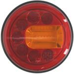TRUCKLIGHT Lampa Stop Spate Dreapta Luna Led 12/24v cu Semnalizare cu Lumini Frana Lumini Parcare/Pozitie Lungime Cablu: 1 5m (TL-UN085R)