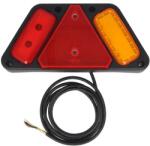 WAŚ Lampa Stop Spate Dreapta W228 Led 12/24v cu Semnalizare Lampa Anti-ceata cu Lumini Frana Lumini Parcare/Pozitie (1497PKRW228)