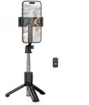 BOROFONE BY14 Graceful, selfie stick reglabil 4.5-7 inch, Negru