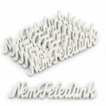  Nem feledünk felirat fehér 10cm 8db/cs - csinaldmagadshop