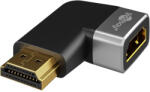 Goobay HDMI 90 fokos balos fordító 8K 60Hz adapter (72012) (72012)