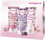 Dermacol Set cadou (3 x balsam de duș) Mix de flori