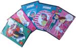 Linomag 5 db Type 1 notebook készlet, Linomag®, iskolásoknak és tanároknak, modellek lányoknak, A5, 24 LAP, 70 gm2, többszínű (ct1f-83920224)
