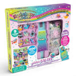 Rainbow Loom Auto Loom Cute-Tique gumikarkötő készítő szett, Fényes Galaxis (A0187)