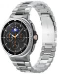 Spigen Modern Fit brățară pentru Samsung Galaxy Watch9 / Watch8 / Watch8 Classic, 316L oțel inoxidabil, Ajustabil, Argintiu (AMP10120) (AMP10120)