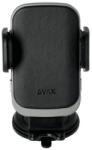 AVAX WH601 Feely+ Vezeték nélküli szellőzőrácsra és szélvédőre rögzíthető autós töltő, 15W - notebook
