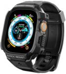 Spigen Rugged Armor Pro Strap Spigen for Apple Watch Ultra Series, Protecție 2 piese, Negru (ACS05460) (ACS05460)