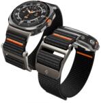Spigen DuraPro Flex Strap Spigen pentru Samsung Galaxy Watch Ultra Series, nylon, Negru (AMP08773) (AMP08773)
