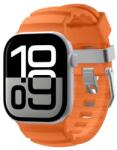 Spigen WBS2 brățară pentru Apple Watch 49mm/46mm/45mm/44mm, ventilat, silicon premium, Portocaliu (AMP10509) (AMP10509)