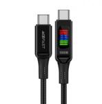 ACEFAST C7-03 kábel, 100W, 5A, 1.2m, Fekete