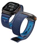 Spigen Athlex Air 2 Spigen curea pentru Apple Watch 49mm/46mm/45mm/44mm Series, textil premium, prindere velcro, Active navy (AMP10608) (AMP10608)