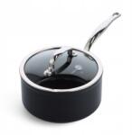 GreenPan Barcelona Pro 20cm 3, 1L lábas fedővel, alumínium, fekete, tapadásmentes (TYF0S)