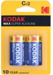 Kodak Max Super elem LR14, 1.5V, 2 darab