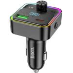 hoco. E81 FM adó és autós töltő, PD 30W, Fekete