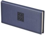 TopTimer Agendă de buzunar TOPTIMER Classic C030, format orizontal, galben, cu pagini albastre, 2027 (C030C-004)