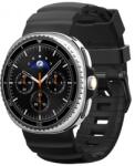 Spigen WBS2 szíj a Samsung Galaxy Watch9 / Watch8 / Watch8 Classic sorozathoz, lélegző, prémium szilikon, Fekete (AMP10151) (AMP10151)