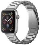 Spigen Modern Fit Strap for Apple Watch 49mm/46mm/45mm/44mm/42mm, rozsdamentes acél, állítható, Ezüst (062MP25404) (062MP25404)