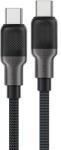 ACEFAST C10-03 USB-C-USB-C kábel, 60W, 1.2m, Fekete
