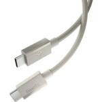 Spigen EB6015CC kábel, USB-C-USB-C, 60W, 1.5m, Természetes titán (ACA10419) (ACA10419)
