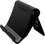 TYPEC Suport Universal Negru pentru Telefon și Tabletă, Suport Reglabil și Pliabil de Birou sau Noptieră